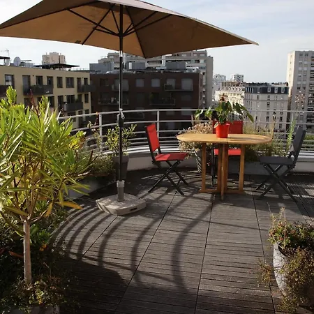 Duplex Grande Terrasse, Vue Sur Canal * Paris