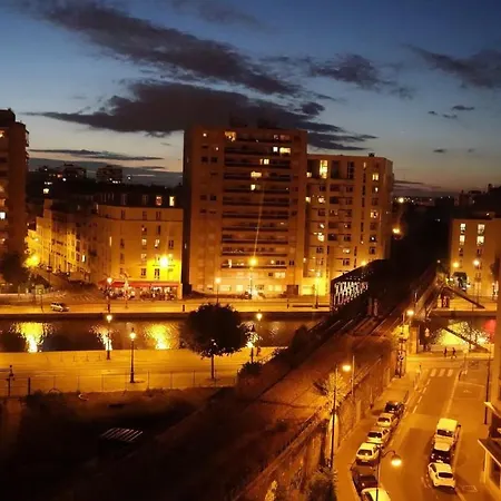 Apartment Duplex Grande Terrasse, Vue Sur Canal Paris