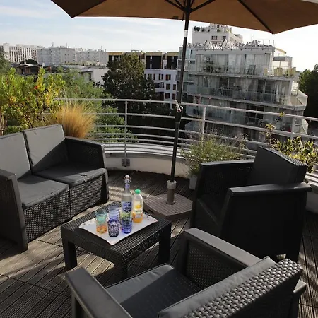 Apartment Duplex Grande Terrasse, Vue Sur Canal